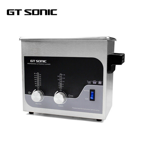 Knob Design Digital Ultrasonic Cleaner Manual Adjustment Ultrasonic Cleaning Machine