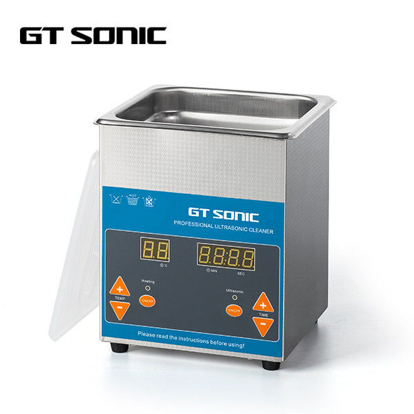 Table Top Eyeglasses Small Ultrasonic Cleaner With Drainage And Cool Fan
